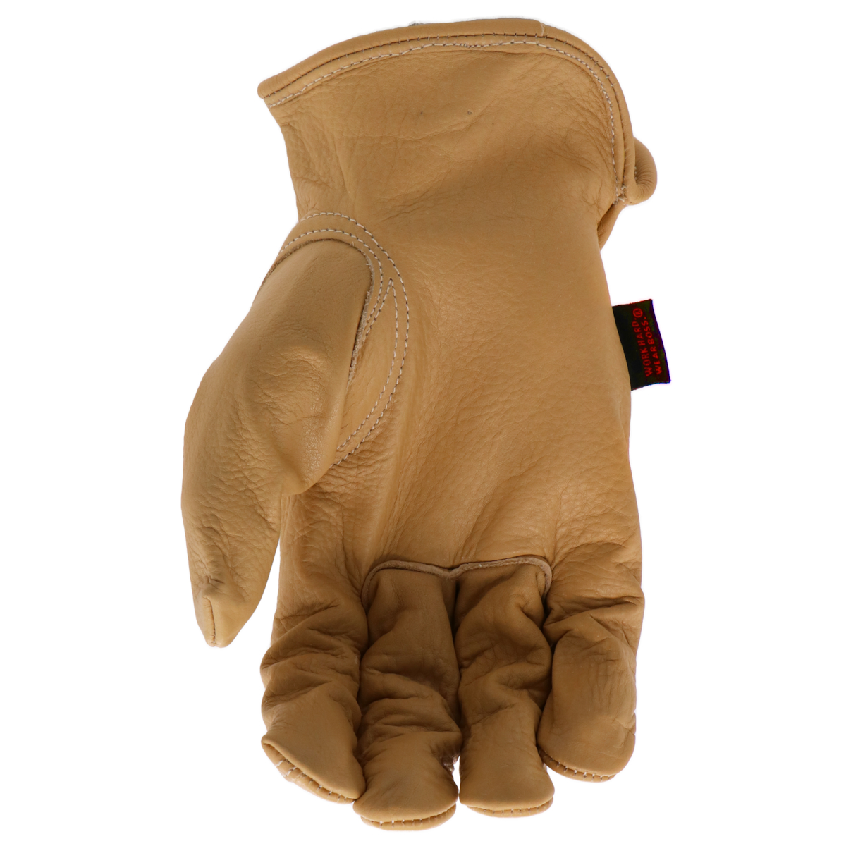 JUQUE GJ-026 GJ026 Nubuck Combination Leather Gloves, Black